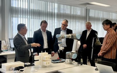 iLab received visitors from Mace Consult