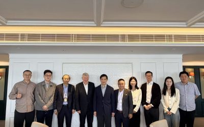 iLab and Hong Kong Branch of the National Centre of Technology Innovation for Digital Construction (NCTI-DC) received the visit from Prof. Roger Flanagan and Prof. Hanbin Luo (Director of the NCTI-DC).